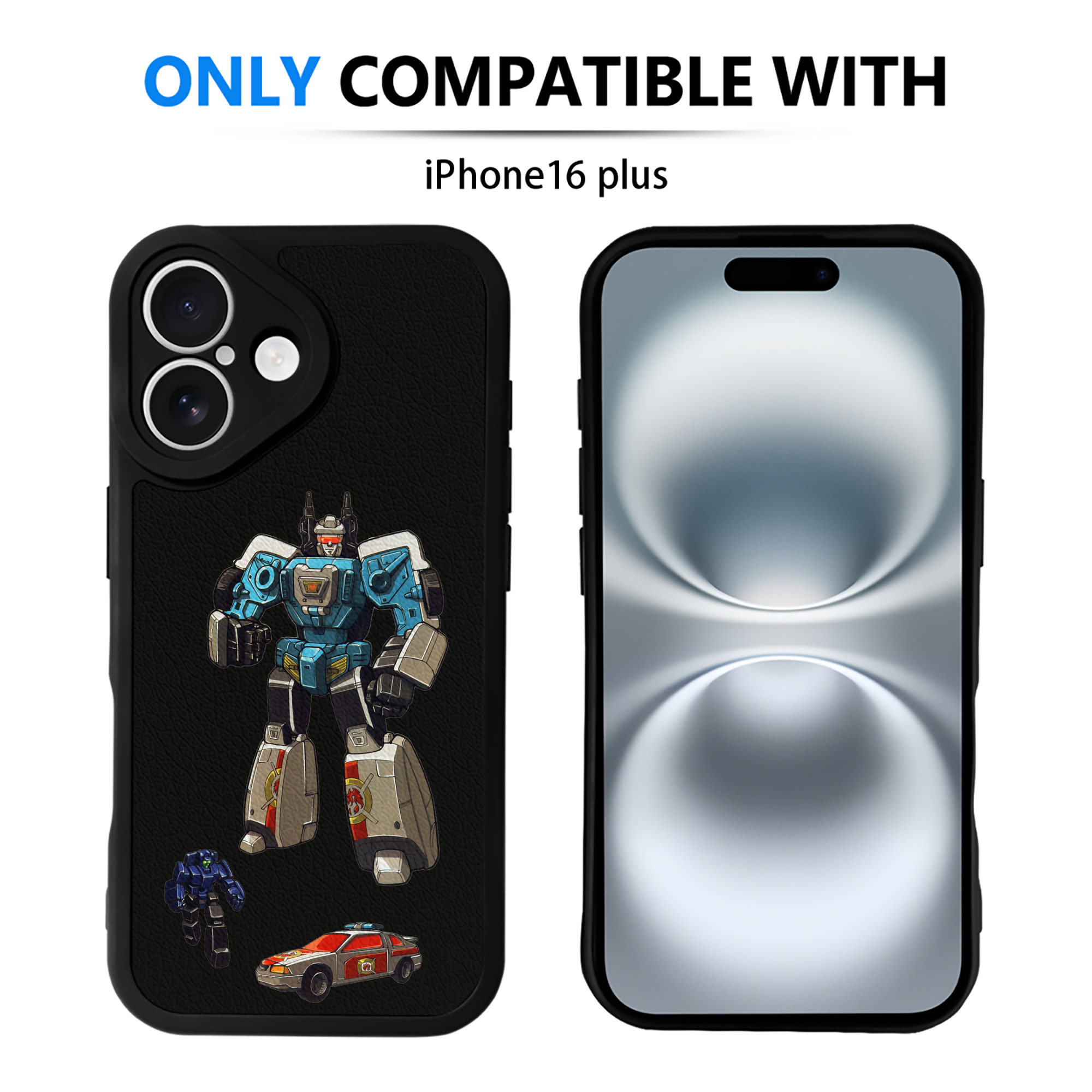 （画像用）  【iPhone 16シリーズ対応】シリコンスマホケース（レザー調） 材質：シリコン